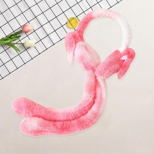 Orejeras térmicas de conejo para actividades infantiles al aire libre 5