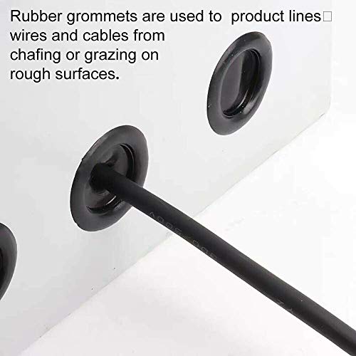 170 Pcs Rubber Grommet Firewall Hole Plug Assortment In 7 Common Sizes,Set Electrical Wire Gasket For Auto Body And Sheet Metal #TOP4