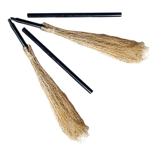 Broom de cosplay pour déguisement de balais Healvian : pack de 2 pièces pour soirée Halloween