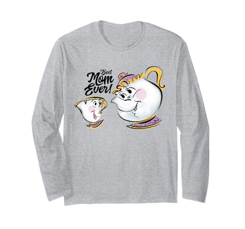 T-shirt la Belle et la Bête Disney : cadeau fête des mères Mrs Samovar