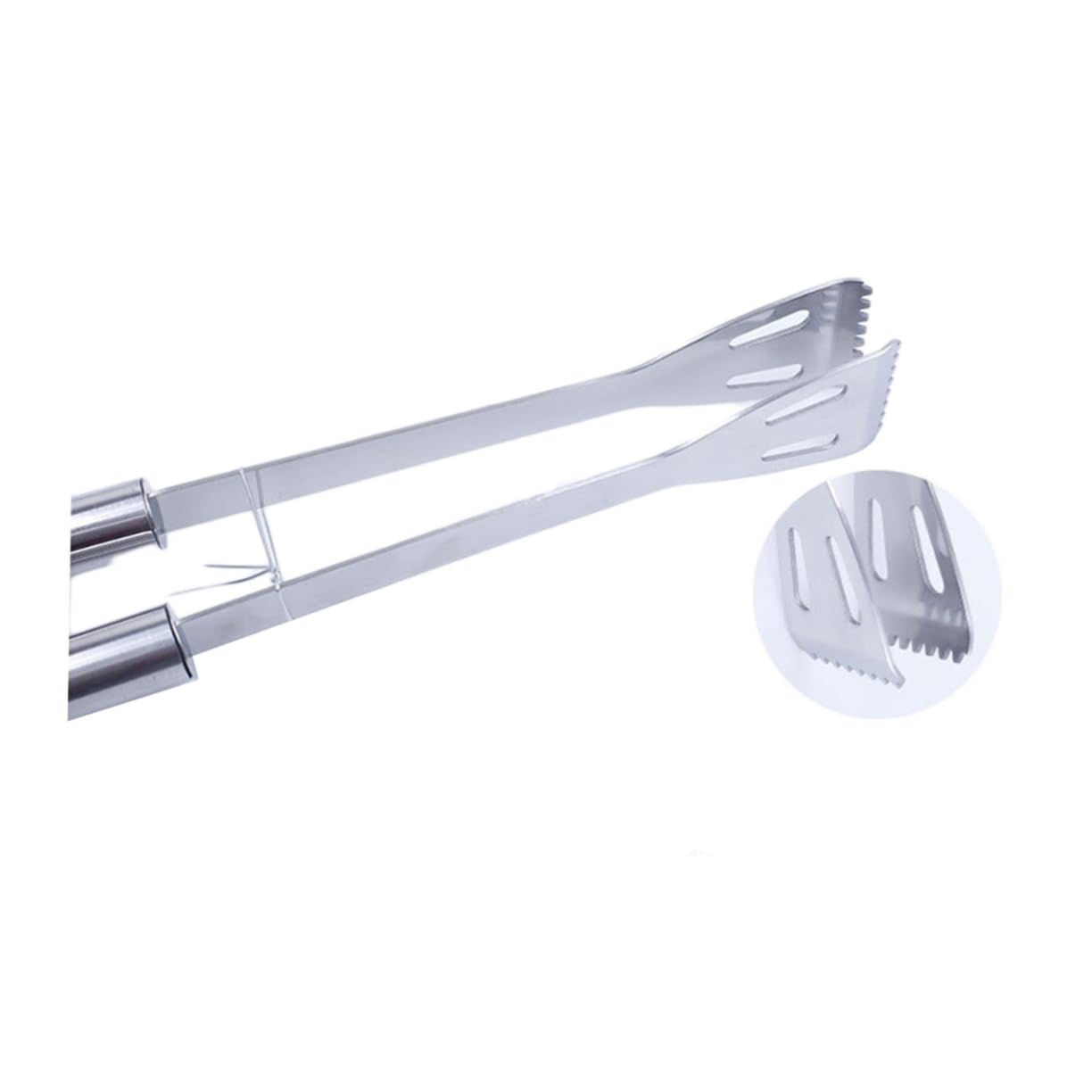 Set Utensili Barbecue in Acciaio Inox 5 Pezzi Nero | Custodia Oxford Inclusa, Spatola Pinza Forchetta Coltello Spazzola, Formato Compatto