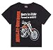 HARLEY-DAVIDSON Little Boys' Born to Ride, Forced to Walk Tee Black 0174132