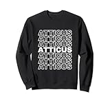 Photo Gallery i love atticus retro pattern personalizzato nome felpa Photo Gallery i love atticus retro pattern personalizzato nome felpa
