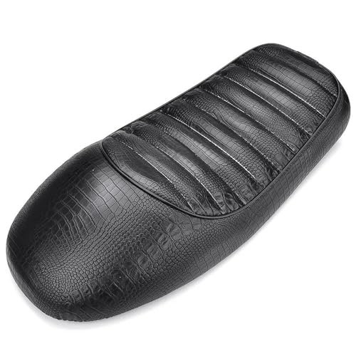 Asiento Café Racer para Kawasaki KZ550 Z650 con carenado trasero Black Saddle