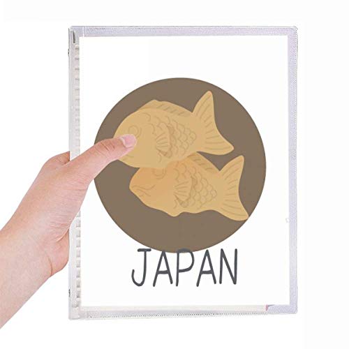 Journal de voyage poisson japonais pour noter vos recettes de snacks