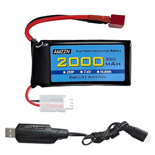 Batterie Lipo 7,4 V haute décharge 35C pour booster l'autonomie du drone RC