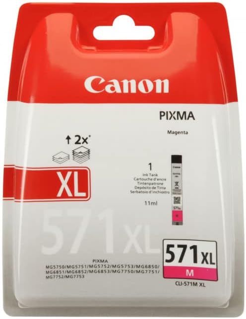Canon CLI-571XLC High Yield Ink Cartridge - Cyan