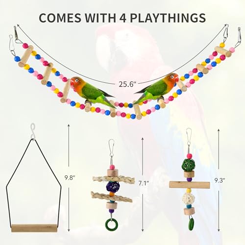 image for YITAHOME 62 inch Metal Bird Cage, Large Parakeet Cages for Parrot, Coc