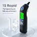 Ohrthermometer, Ohr Fieberthermometer für Baby Erwachsene, digitales infrarot-Thermometer mit...