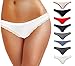 Emprella Women Underwear, 10 Pack Womens Panties Cotton Bikini Seamless Lady Panty S-XXL