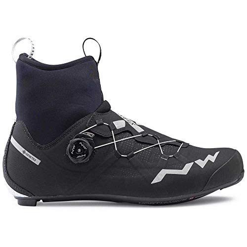 Zapatos negros de ciclismo de carretera Northwave Extreme R GTX 2024 para invierno