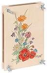 Bartl – Bartl 111371 Blumenpresse aus Holz 24 cm x 16 cm bunt Top Qu