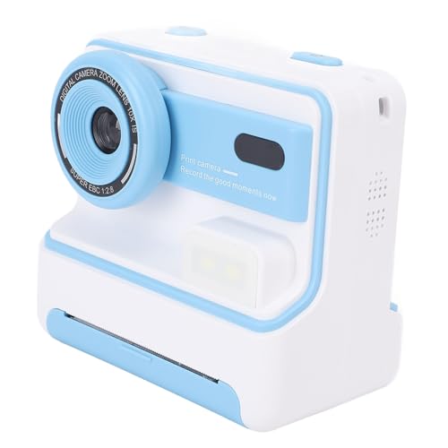 Instant Print Camera, 48MP Front Rear Dual Cameras HD Screen Video Camera with 3 Rolls Print Paper, Type C Charging Thermal Printing Photo Kids Digital Camera for Girls Boys