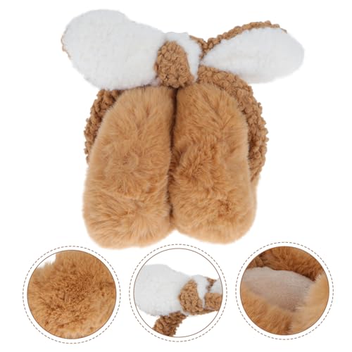 Warm Earmuffs Fluffy Ear Muffs Boys Fur Ear Warmers Women Adorable Ear Muffs for Winter Women Winter3
