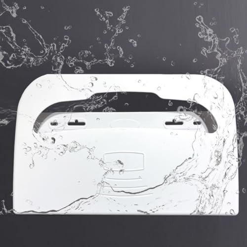Distributeur mural de papier toilette porte-rouleau blanc en ABS