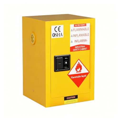 16-Gallon Flammable Storage Cabinet with Adjustable Shelf
