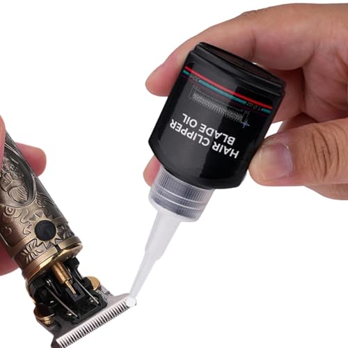 Huile De Tondeuse – 30 Ml De Graisse Nettoyante Pour Rasoir, Lubrifiant Pour Tondeuse À Cheveux, Liquide Pour Lame De Rasoir Électrique | Ciseaux De Toilettage, Liquide D'entretien, Lubrifiant, Réduct