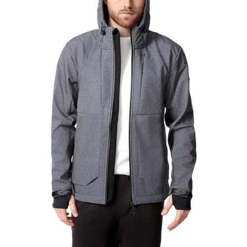 ALPINE NORTH Tofino Men's Softshell Windbreaker Jacket Waterproof