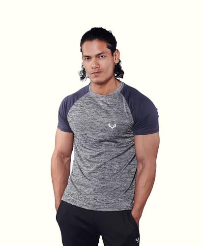 Men's T-Shirts 4-Pack – 100% Polyester Jersey, UPF Protection, Moisture-Wicking, Quick-Dry, Tag-Free Value Bundle4