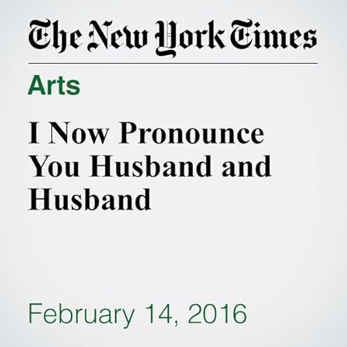 I Now Pronounce You Husband and Husband cover art