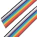 Anneome 10m IDC Flat Ribbon Cable 10p 28awg 2.54mm Pitch Copper Wire Bulk Roll for Industrial Electronics and Computer Wiring Applications