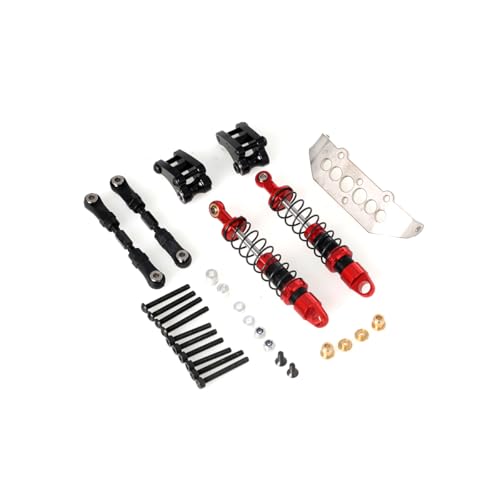 LCX 1/10th RC Crawler Car Rear Cantilever Kit Suspension Shock Set for RC Car TRX4