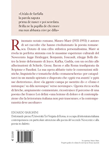 «La Spina S'incapriccia D'esse Rosa». Mauro Marè, Un Neodialettale A Roma - 2