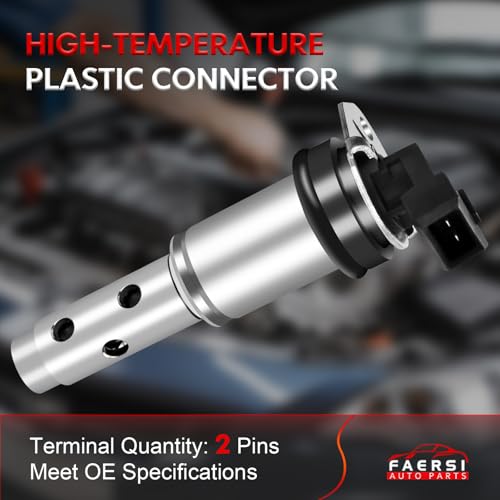 image for FAERSI 2 PCS VANOS Engine Variable Timing Oil Control Valve Solenoid V
