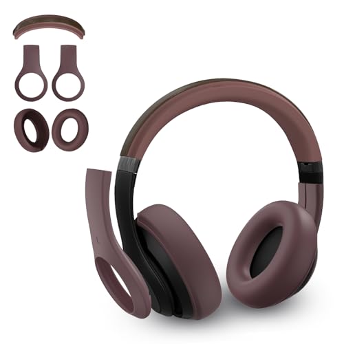 Funda de silicona para Beat Studio Pro – 3 piezas – Carcasa de silicona con almohadillas para los oídos, banda para la cabeza, antiarañazos, antigolpes, ajuste perfecto, fácil de instalar, protección