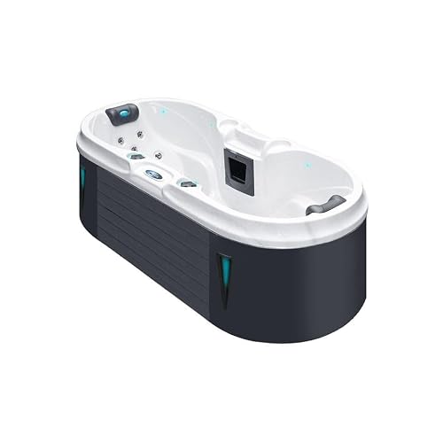 Feuer-Zaun | Whirlpool | Bliss Spa | Outdoor Pool | 25 Jets | 2 Sitzplätze | 650 L | Acryl | Rechteckig