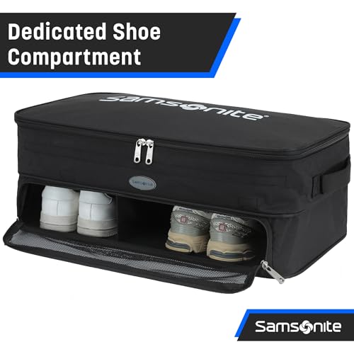 Samsonite Golf Trunk Organizer, Collapsible Storage with Shoe Compartments - image 3