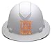 Custom Hard Hats - Personalized Logo - Full Brim 4 Point Ratchet Suspension