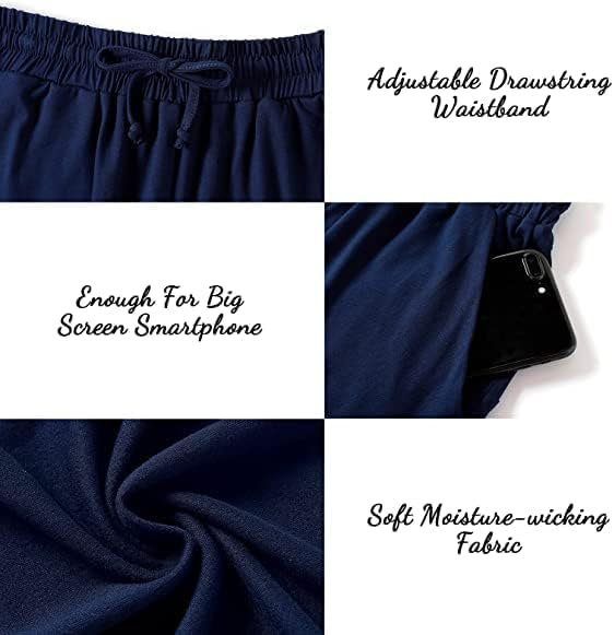 Women's Capri Yoga Pants Quick Dry High Waisted Hiking Lightweight Pants Drawstring Outdoor Pants for Women - Image 5