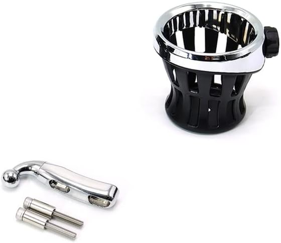 Motorcycle Handlebar Cup Holder Drink Mounted for Harley Dyna Softail Electra Glide 1996-up for Honda Goldwing GL1800 handlebar cup holder drink