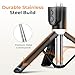Sensyne Selfie Stick for Phone, Extendable Travel Tripod with Detachable Remote for Photography, Selfies, Compatible with All Cell Phones, Black