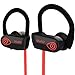 Wireless Headphones - Best Wireless Sports Earphones w/mic - HD Stereo Waterproof In Ear Earbuds for Gym Running Workout - Wireless Headphones - Noise Cancelling Headsets for Men Women