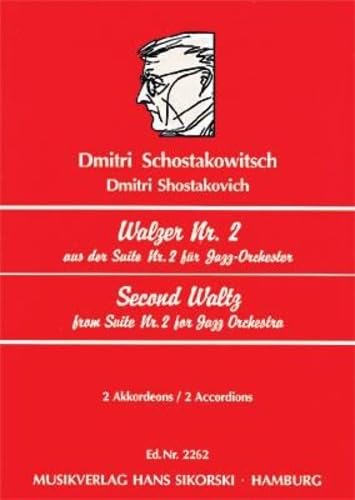 Second Waltz: from Suite No. 2 for Jazz Orchestra. accordion (2. accordion ad libitum)