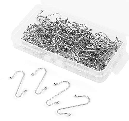 Lemonfilter 120Pcs Christmas Ornament Hooks Christmas Tree Hanger Hooks Hanging Hook for Christmas Tree Christmas Balls Party Decorations Silver