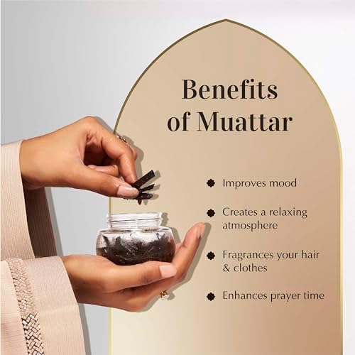 Oud Al Khaleeji Muattar Bakhoor    by Dukhni | 1 jar X 40 grams | Arabic Bakhoor Incense | Aromatic Wood Chips | Deep Oud Blend | Perfect for Prayer Time | To Relax & Meditate