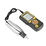 Vibration Meter,Vibrometer Split Probe Vibration Tester, Digital Vibration Analyzer Mechanical Vibration Meters Vibration Sensor Measure Acceleration, Velocity and Displacement
