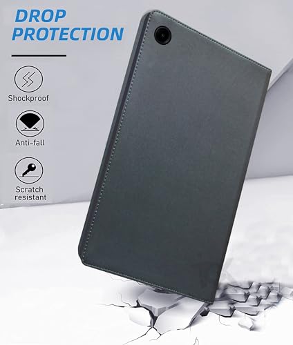 Image of TGK Leather Flip Stand Case Cover for Samsung Galaxy Tab A9 Plus 11 inch (Grey)