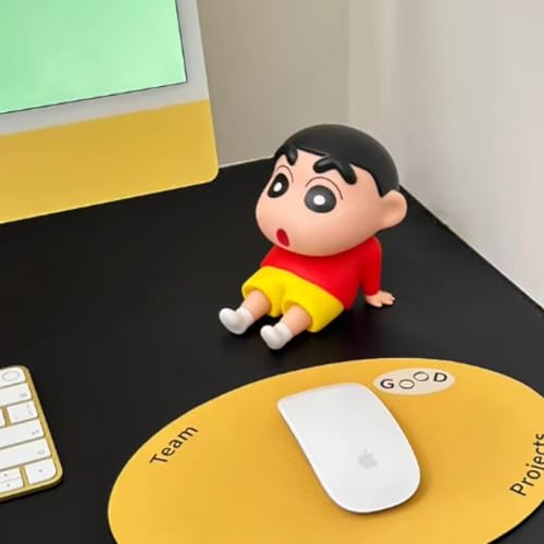 Image of FUNFOB Shinchan Action Figure | Shin chan Figurine Cartoon Figures Toys for Boys & Girls PVC Multicolour (Shinchan Mobile H with Box (White))
