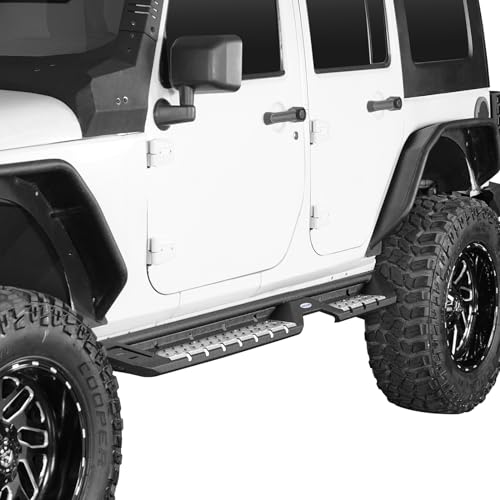 Estribos laterales para Jeep Wrangler JK 2007-2018 4 puertas miniatura 4