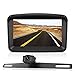 Produktbild Rückfahrkamera Drahtlos Set, Directtyteam 7" LCD TFT Kabellos Rückfahrkamera Monitor Wasserdicht 18 LEDs Nachtsicht Rückseite Funk Back Up Auto-Kamera Wireless Einparkhilfen