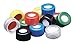Qorpak VC11204-122 Black Preassm Polystyrene Plastic Screw Thread Cap PTFE/Silicone Septa, 9mm Neck (Case 1000)