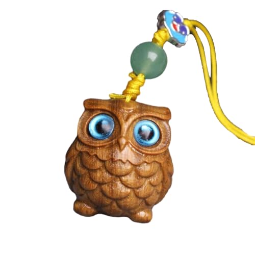 ESTINTENG Pingente de coruja com pingente criativo de mochila móvel pingente - cordão para celular c