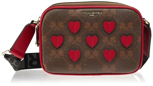 Image of KARL LAGERFELD womens Maybelle Printed Crossbody