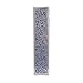 EMANUEL Yair Wide Mezuzah Case for Door | Lazer Cut Pomegranates Filigree Design (Blue MJ-2C)