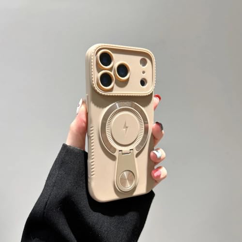 Coque iPhone 14 Plus anti-choc avec charge sans fil et support intégré