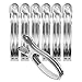 Produktbild Taianji 6 Stück Groß Strandtuchklammern Edelstahl XXL Wäscheklammern Strandtuch Clips Metall Klammern Jumbo Größe Handtuch Klammer für Strand Pool Tägliche Wäsche, Schwere Badetuch